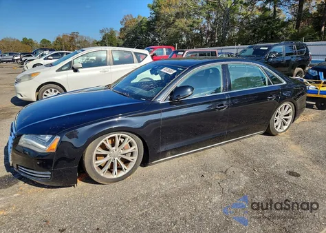 2012 Audi A8 L Quattro z USA, uszkodzony, nr VIN WAURVAFD9CN031003